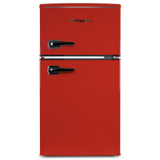 12v Montpelier Retro Fridge Freezer 59L 25L - Uses only 27w per hour average - Black, Blue, Cream, Red options